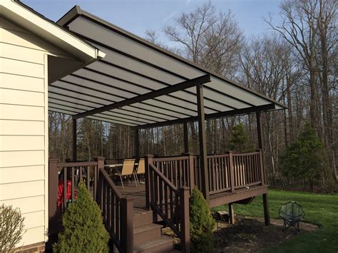 permanent canopy attached to house